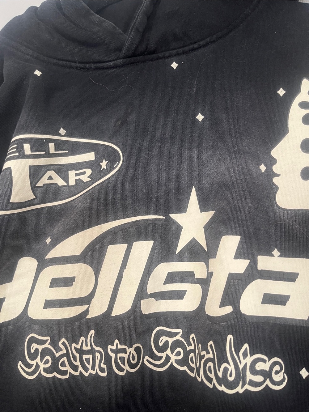 Hellstar Black Graphic Hoodie - Hellstar Branding - Picture 2 of 5